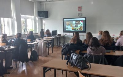 Gościmy Sylvię w ramach wymiany AFS w naszej szkole!