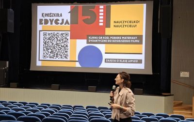 Kim jesteśmy w świecie AI? - kolejne spotkanie w ramach projektu KinoSzkoła